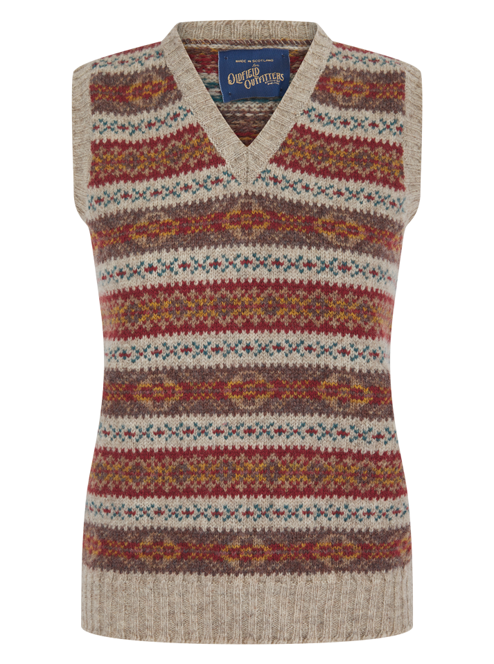 Vintage Fair Isle vest