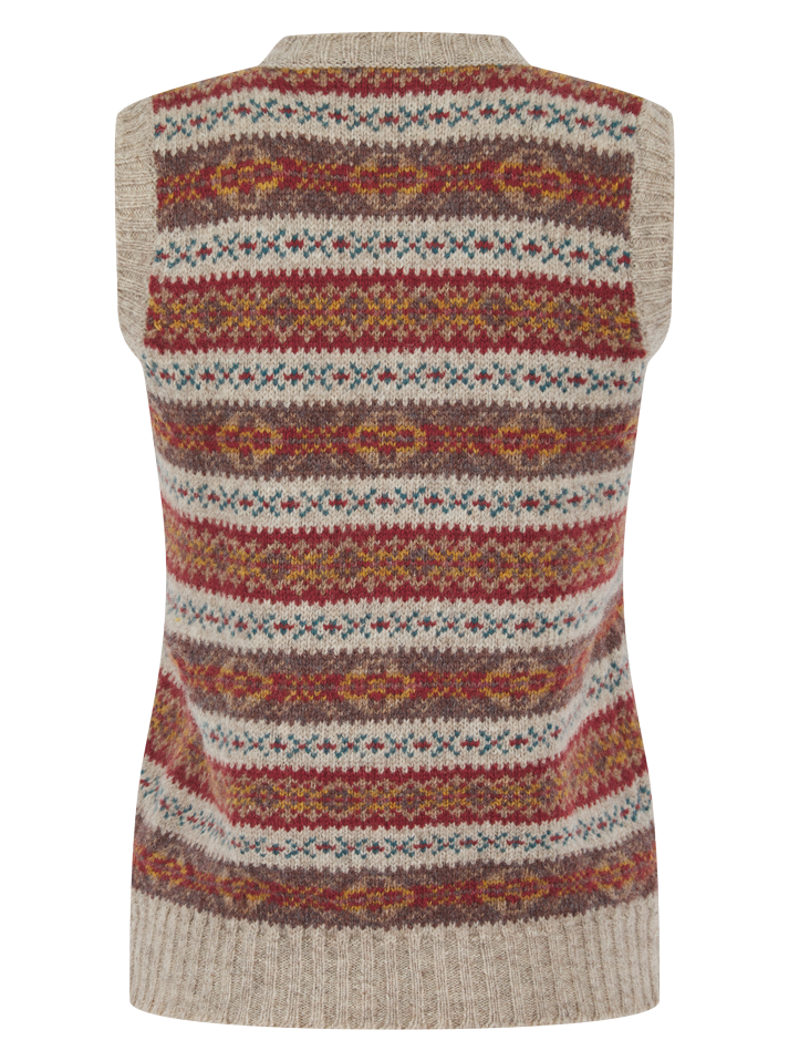 Womens Vintage Fair Isle