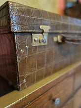 1920s Crocodile suitcase