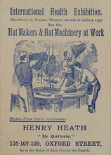 Henry Heath Leather Hat Box and top hat Circa 1900s