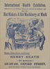 Henry Heath Leather Hat Box and top hat Circa 1900s