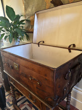 Vintage leather luggage