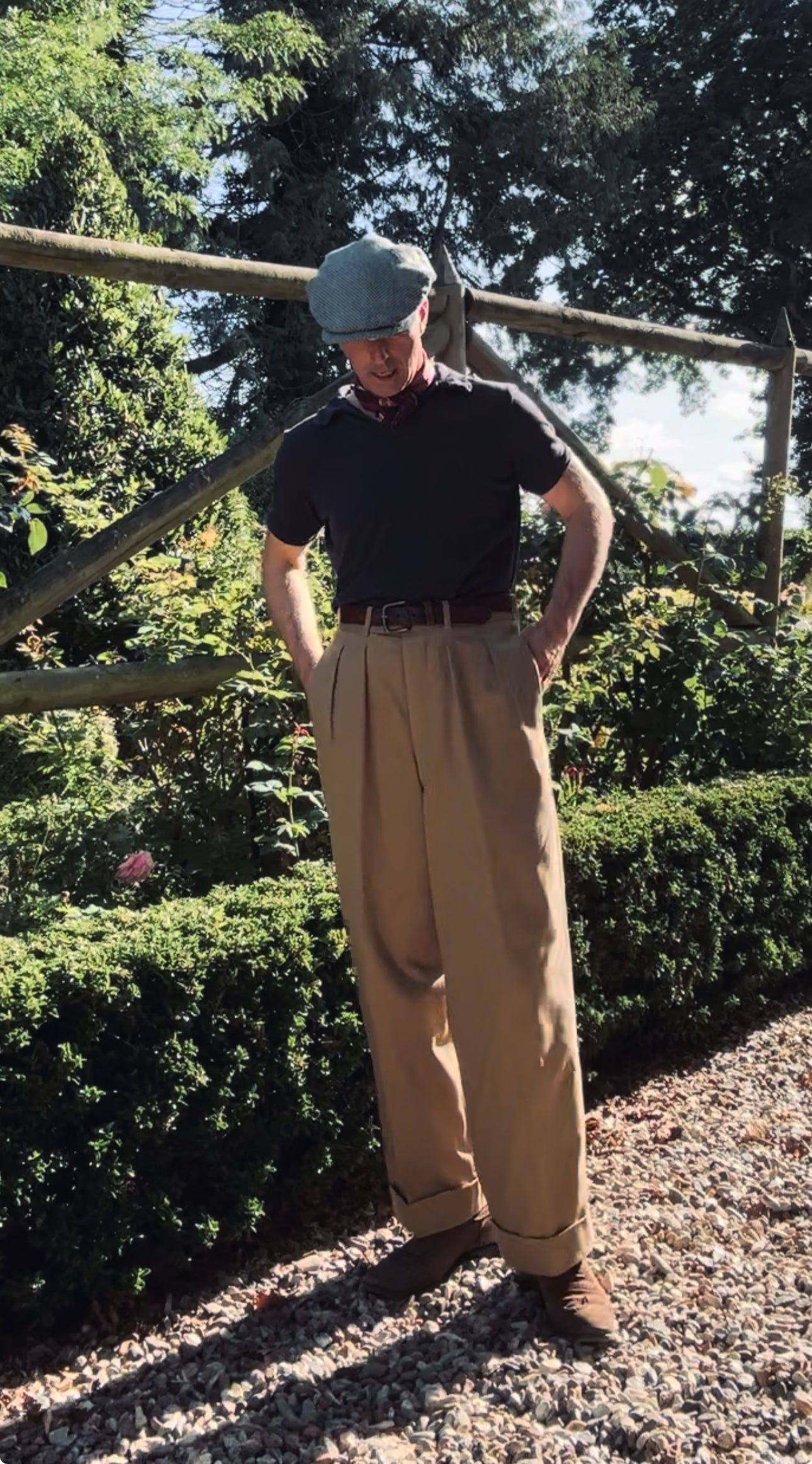 1940s Pleated Trousers