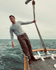 1930s COYOTE GREY, CLASSIC CREW NECK SWEATER