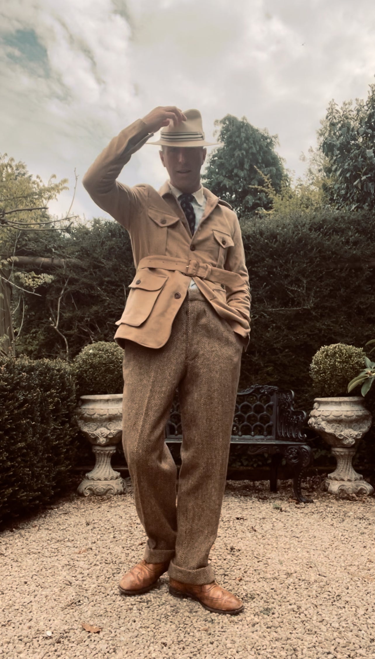 Cotton Safari Jacket