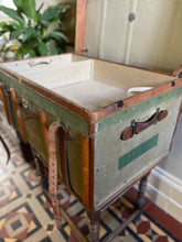 Finnigans leather trunk