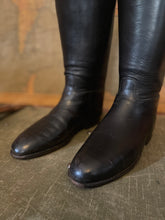 Leather boots