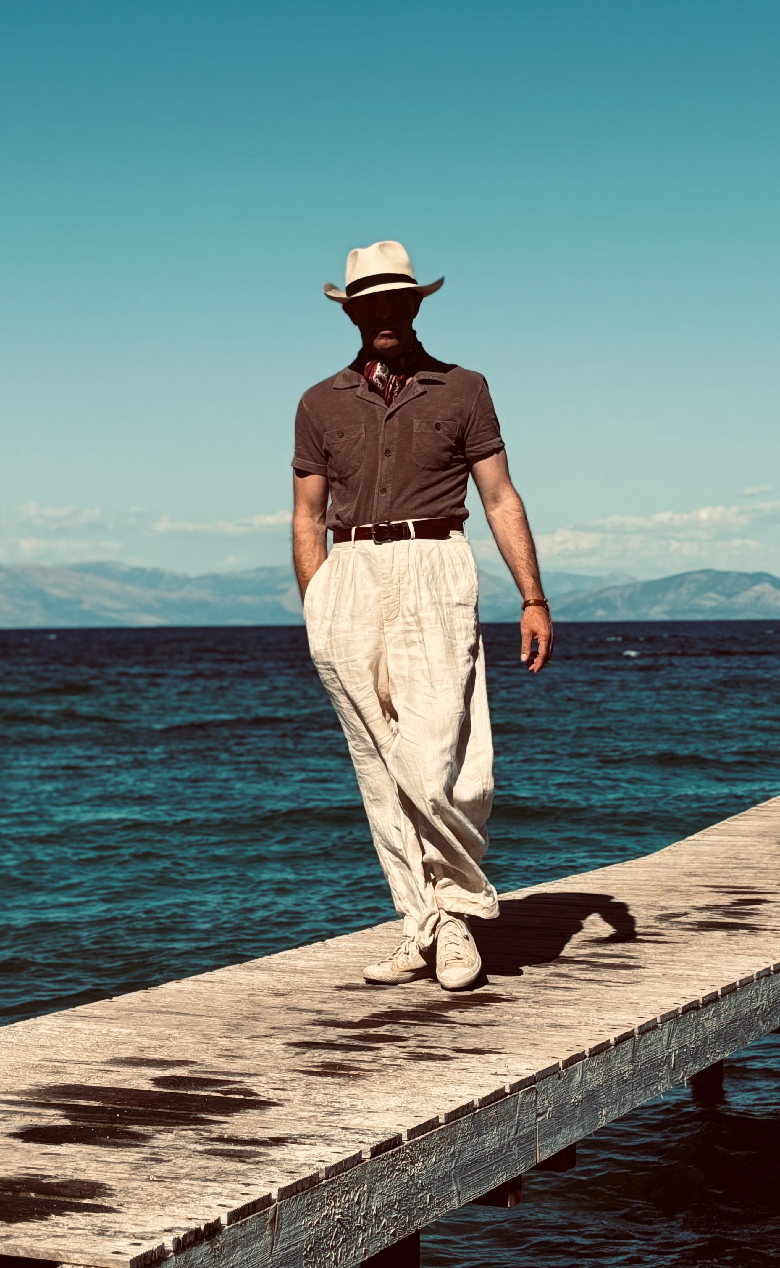 1930S Summer cotton shirt