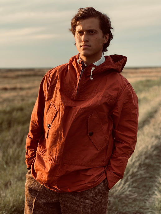 Yarmouth Oilskins - Hooded Smock - Brick