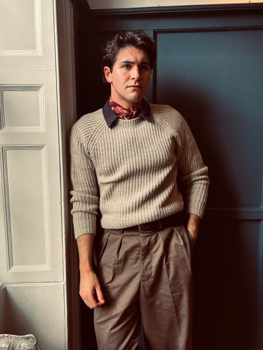 1930S Fishermans ribbed sweater