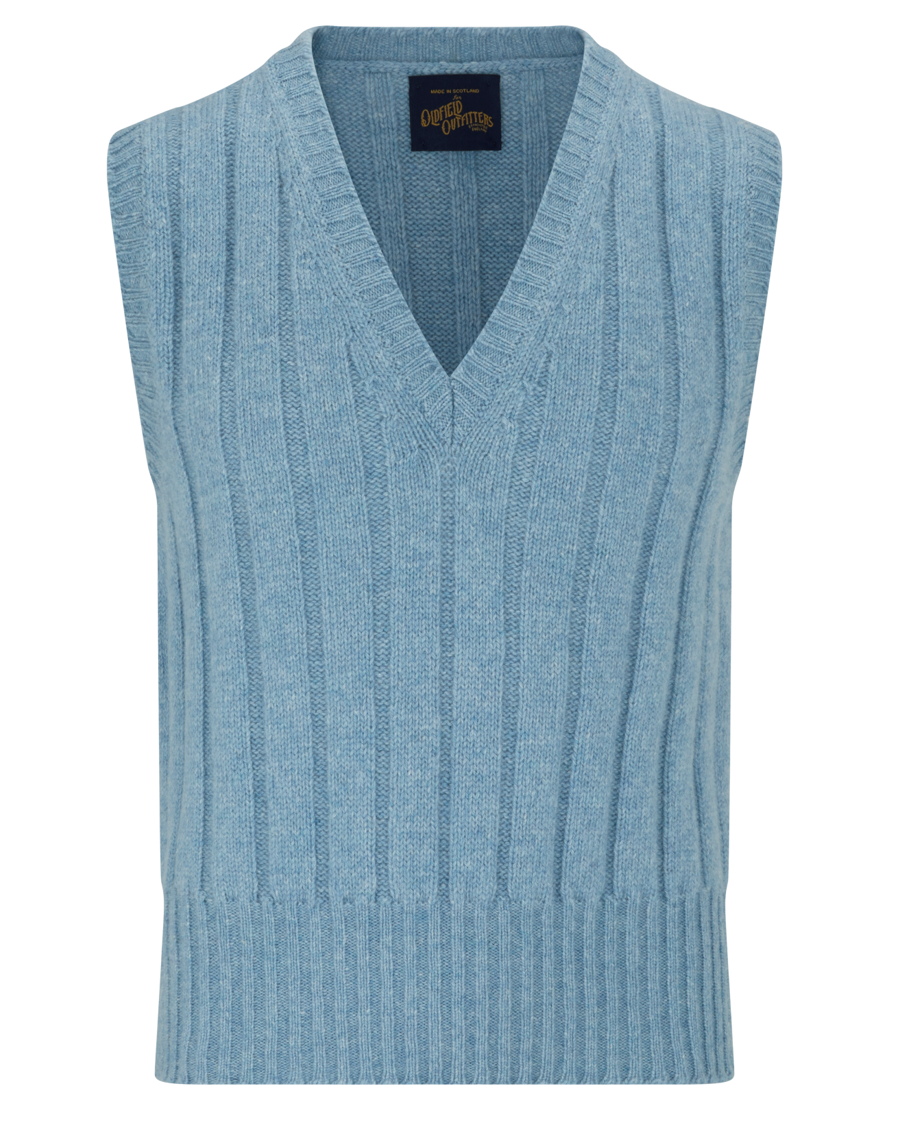 1930s ribbed mens sleeveless sweater