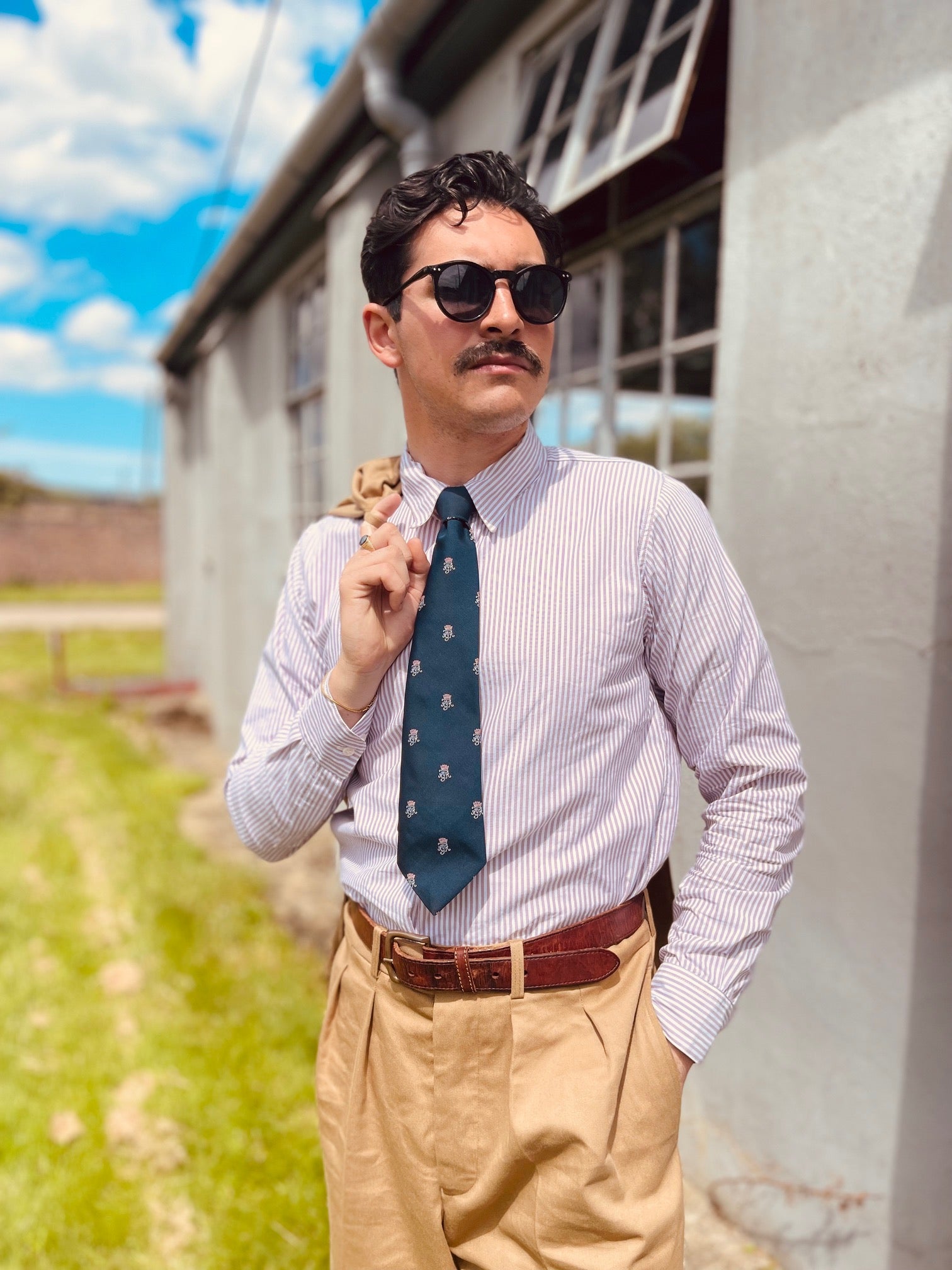 1930s dress shirt 1937 Men's Shirts (ED3089)