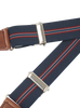 Blue and Red stripe narrow brace