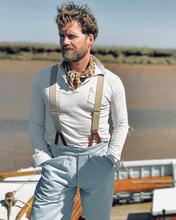 JERSEY COTTON SHIRT - NATURAL - CUTAWAY COLLAR