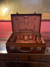 1920s leather suitcase