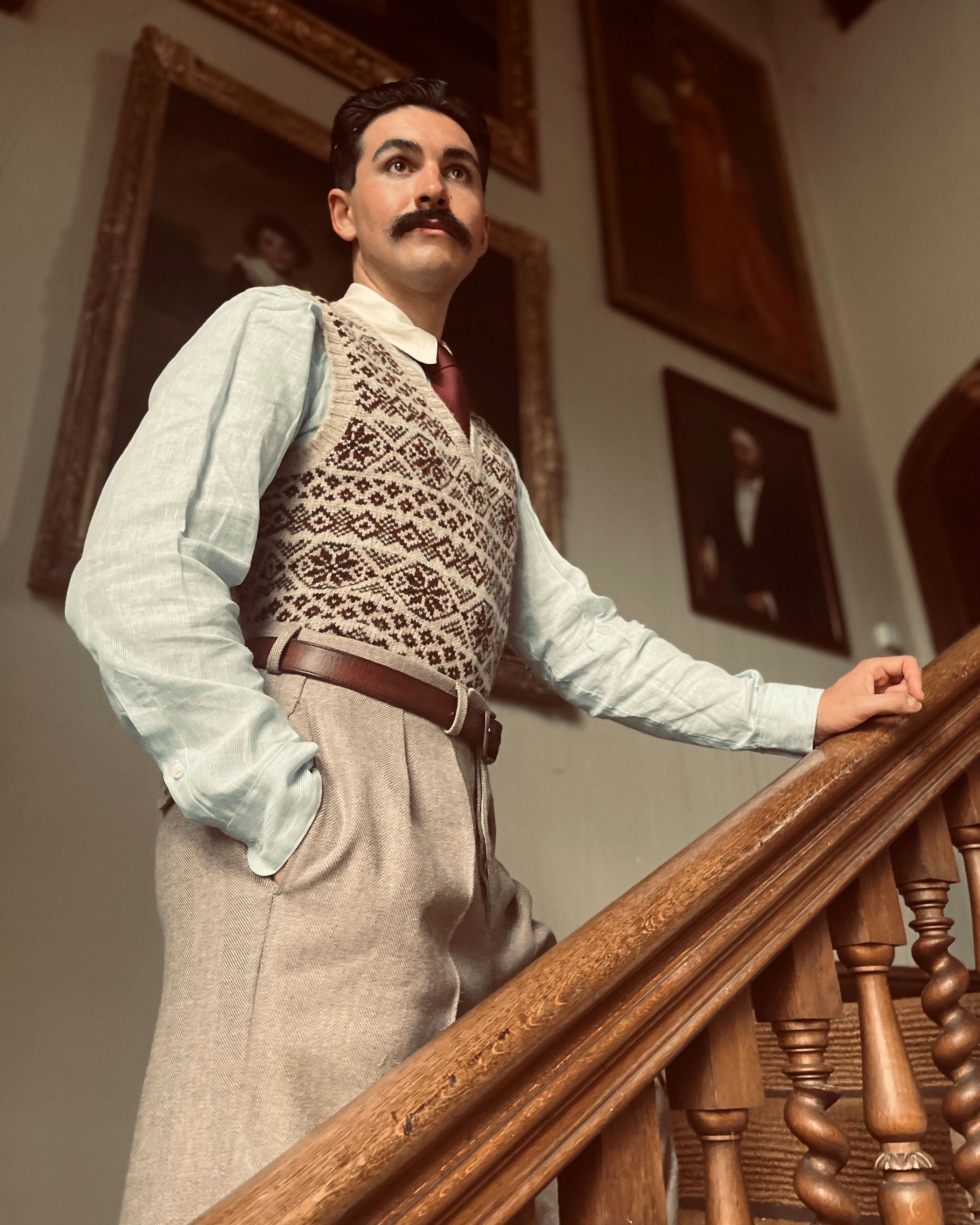 1930s Fair Isle sweater