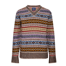 Ladies 1920s Fair Isle Sweater