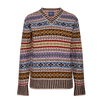 Ladies 1920s Fair Isle Sweater