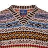 V Neck Fair Isle Sweater