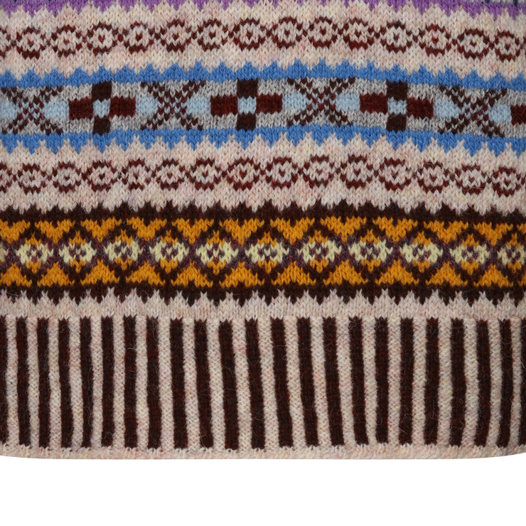 Ribbed Fair Isle sweater