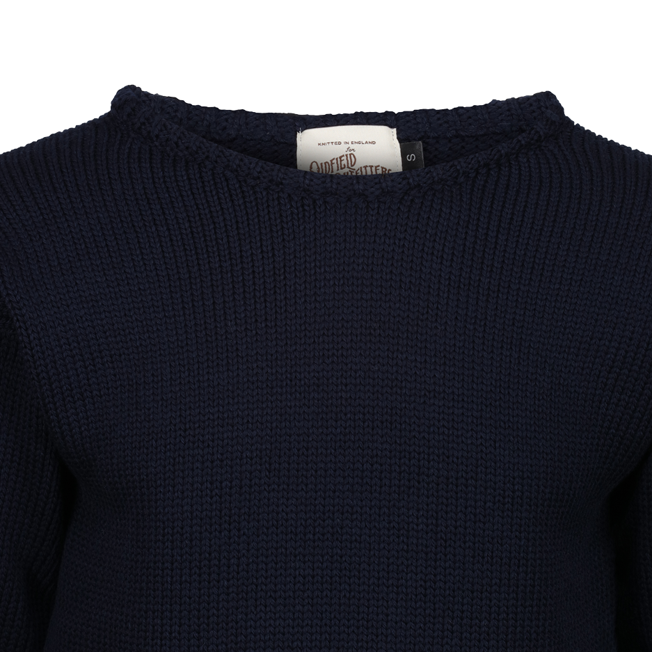 Boat neck sweater