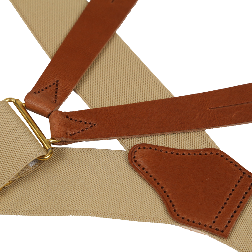 WIDE KHAKI BRACE