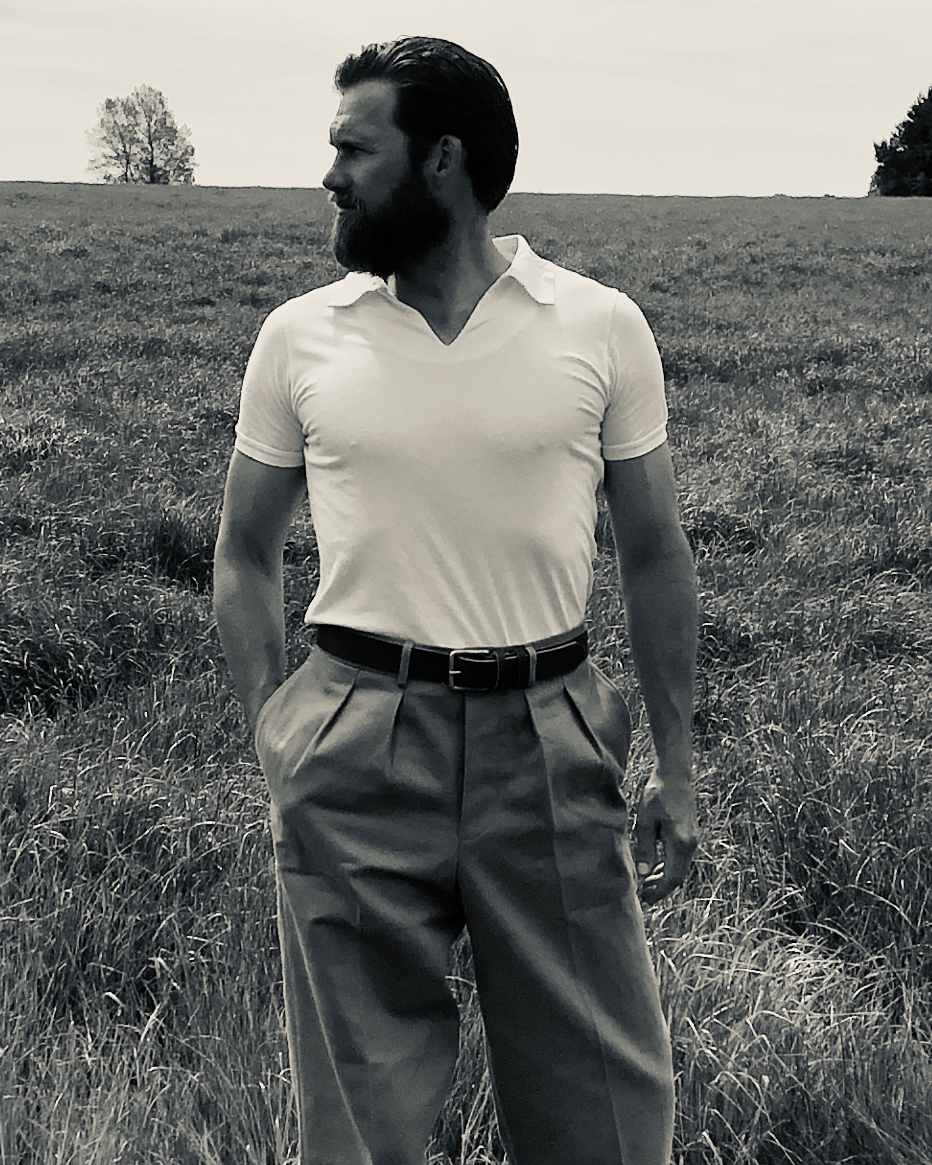THE "DA NILE" SHIRT IVORY WHITE