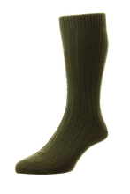 Olive thick sock