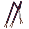 Wide Navy & Red Stripe brace