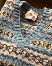 Fair Isle sweater made in Shetland