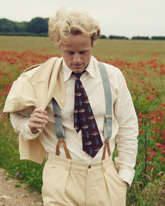 Linen Shirt - Vintage Collar