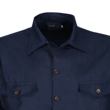 Navy linen shirt