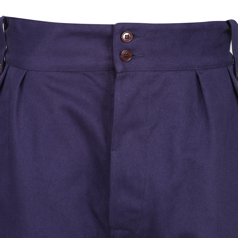 1930s Navy Twill Shorts