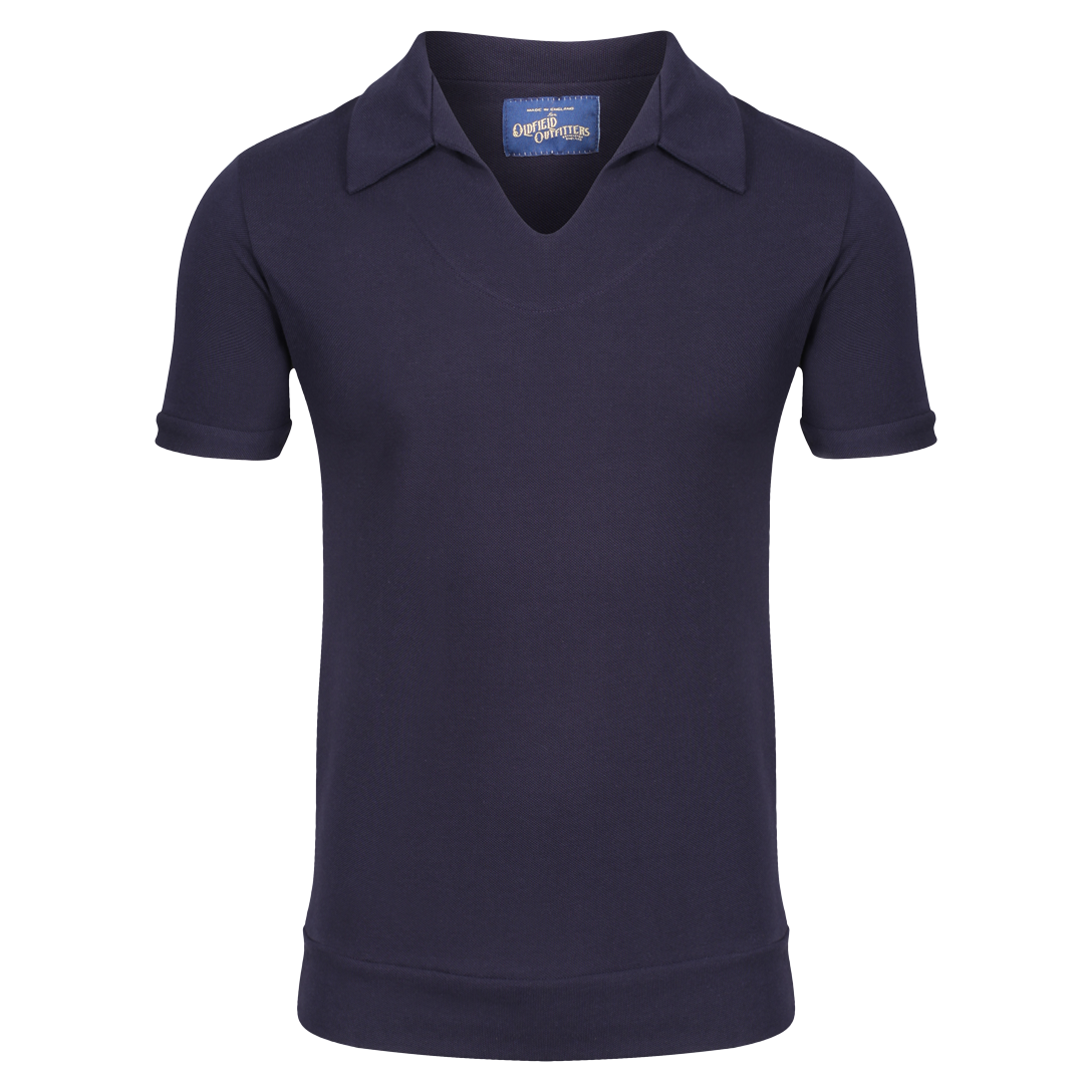 The "da Nile Shirt" Navy Organic jersey cotton