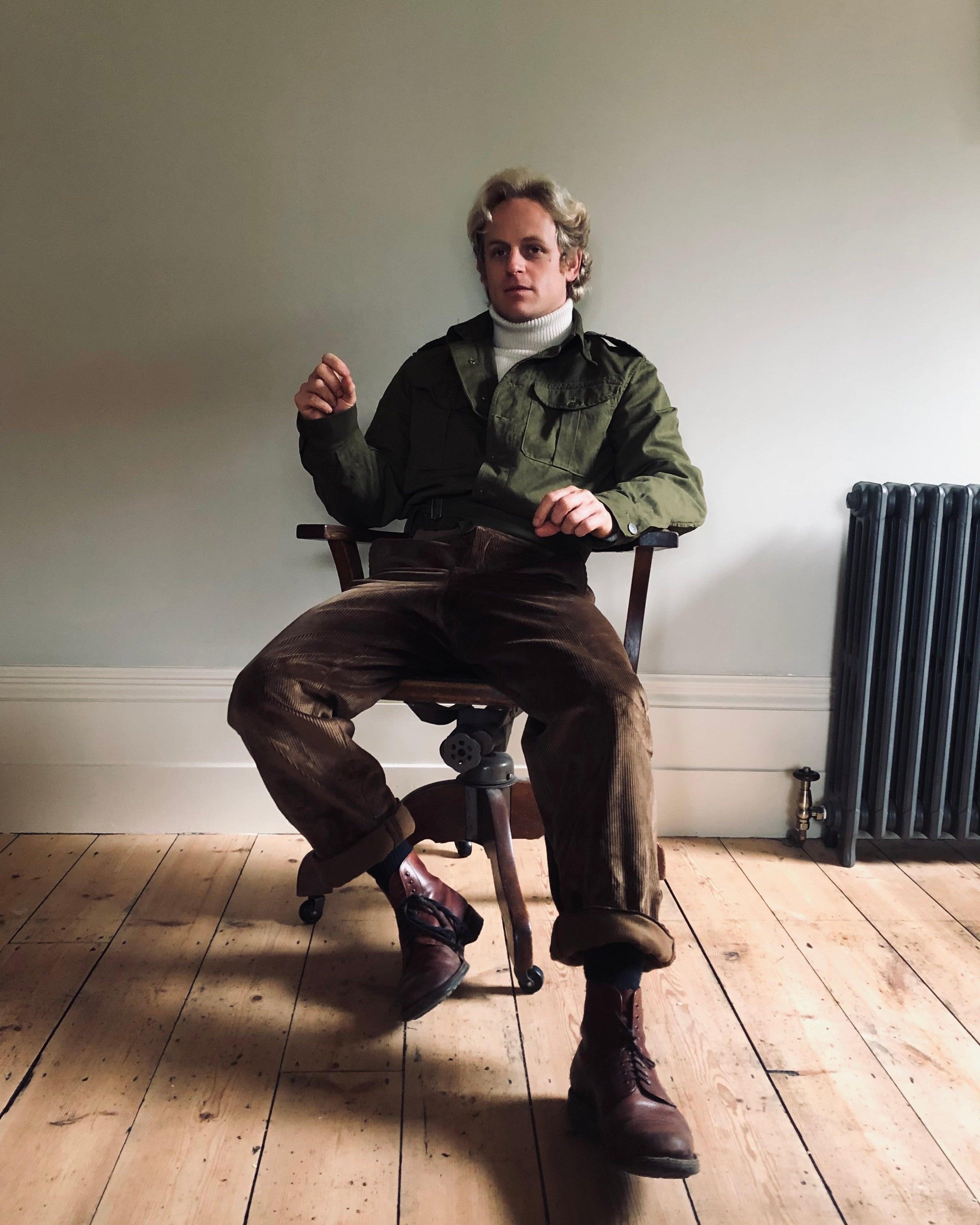 1940s style mens trousers