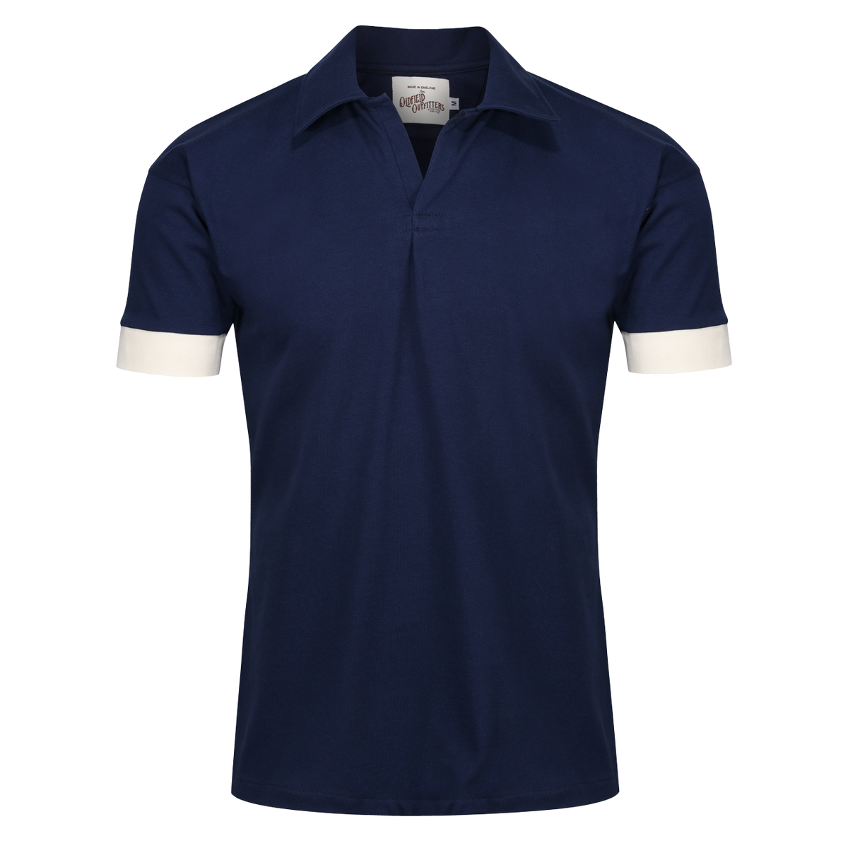The Redford Shirt Navy Ecru Made In England Oldfield Outfitters the-redford-shirt-navy-ecru-made-in-england-oldfield-outfitters