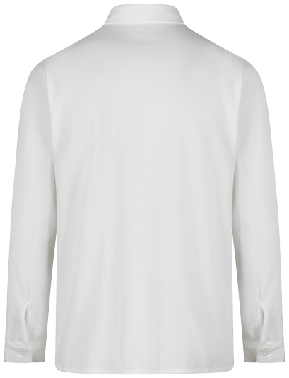Jersey Cotton Shirt Natural - Round Collar