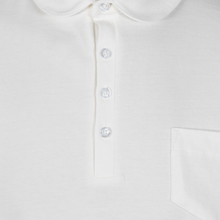 Jersey Cotton Shirt Natural - Round Collar