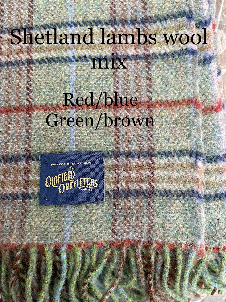 SHETLAND/LAMBS WOOL PICNIC BLANKETS WITH ENGLISH CRAFTED LEATHER HANDLE & STRAPS