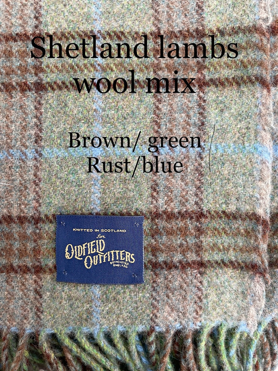 SHETLAND/LAMBS WOOL PICNIC BLANKETS WITH ENGLISH CRAFTED LEATHER HANDLE & STRAPS