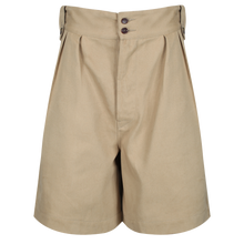 1940s Khaki twill army shorts