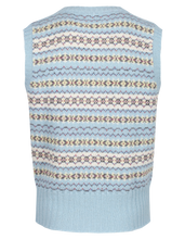 Baby Blue Fair Isle