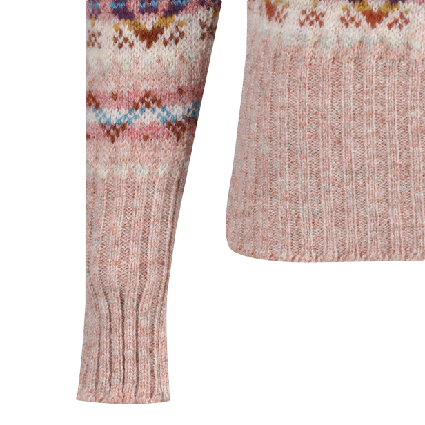 LADIES FAIR ISLE CARDIGAN - "THE FLORENCE"