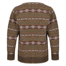 Fair Isle "The William" Deep V sweater