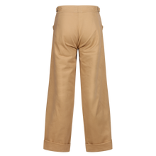 1940s "Tobruk" trouser in Sand Bull Denim
