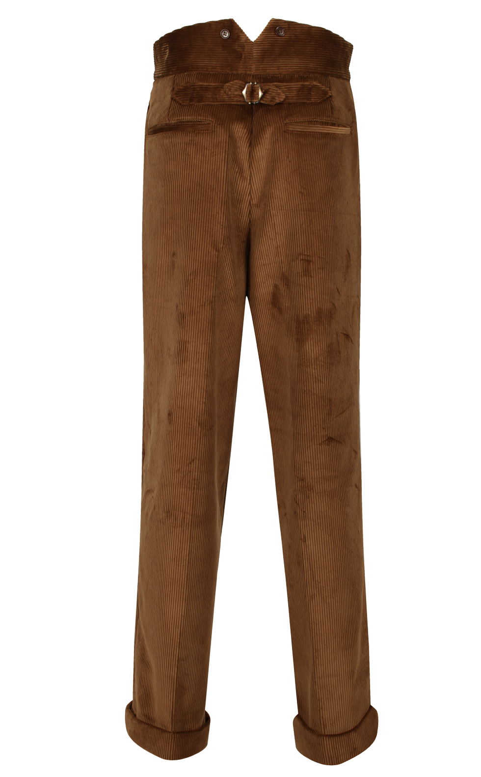 High back fish tail trouser