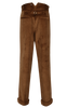 High back fish tail trouser