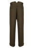 High waist cinch back trouser