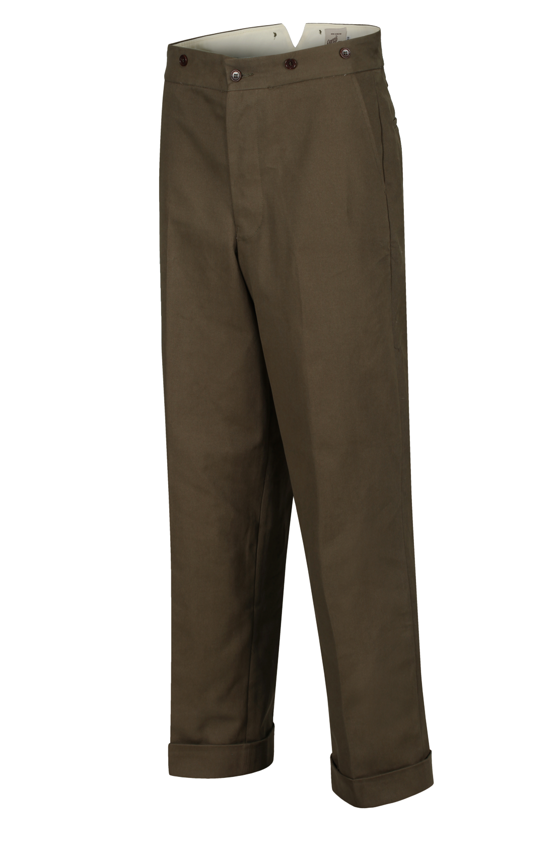 Canvas Workwear Trousers, Vintage Men's Trousers