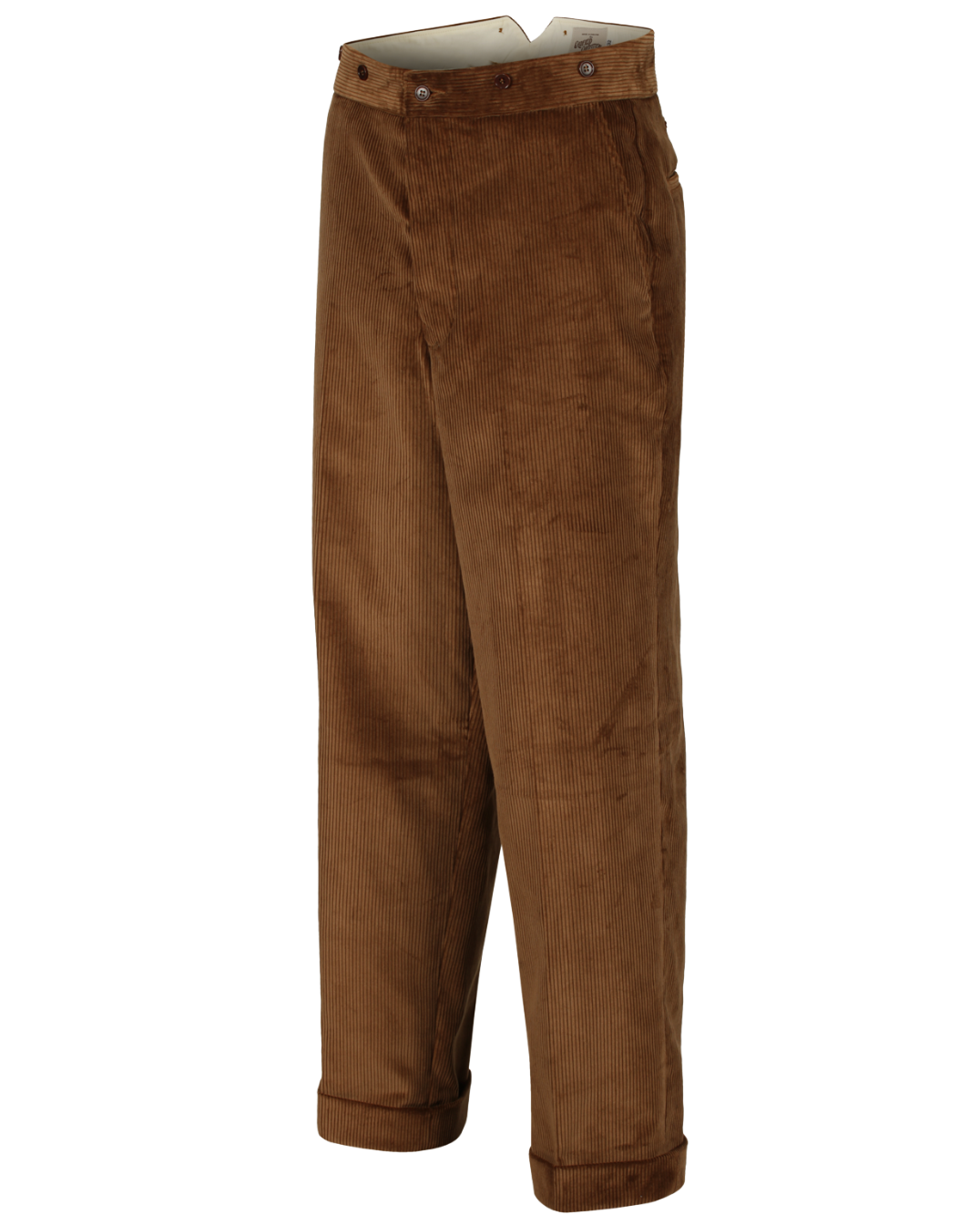 Brown Corduroy Workwear trouser